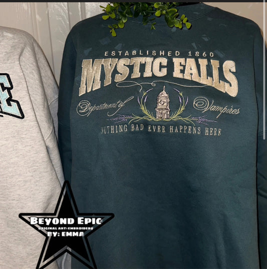 Teal Mystic Falls