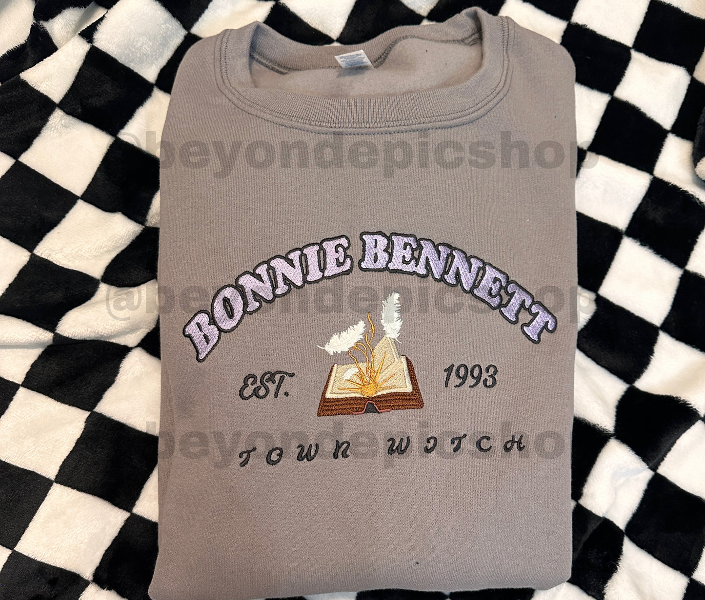 Bonnie Bennett Embroidered Sweatshirt