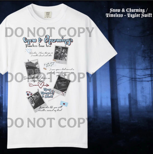 Snow & Charming - Taylor Swift Mashup Tee