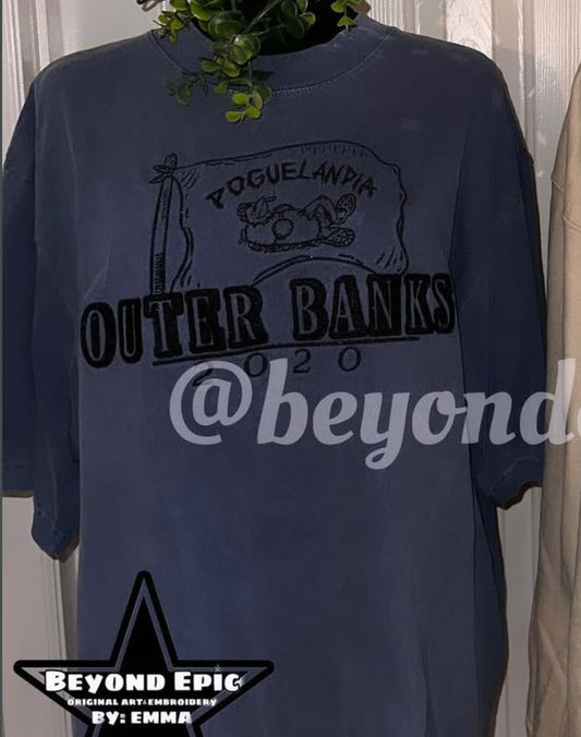 OBX embroidered tee